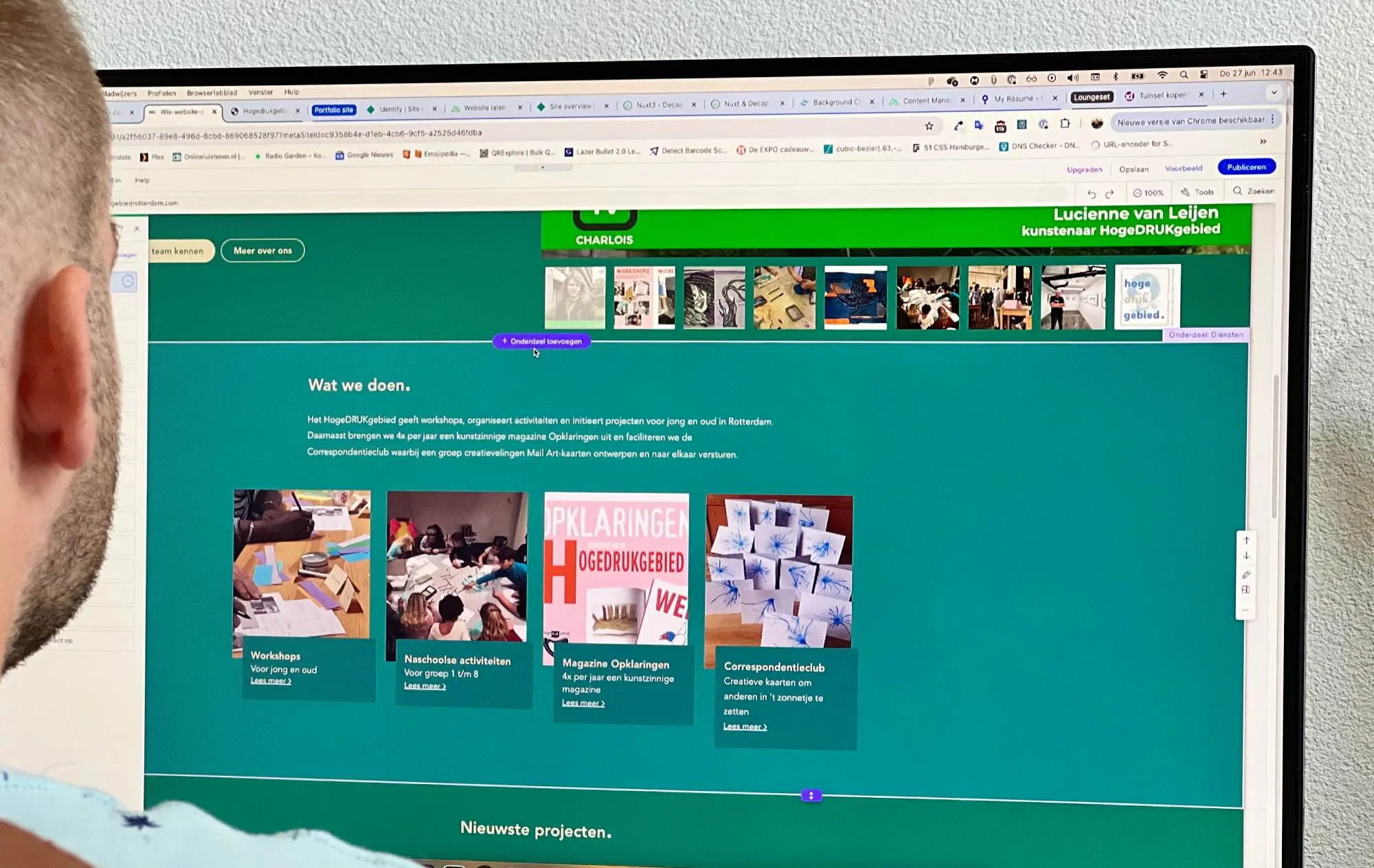 Uw huidige website vernieuwen